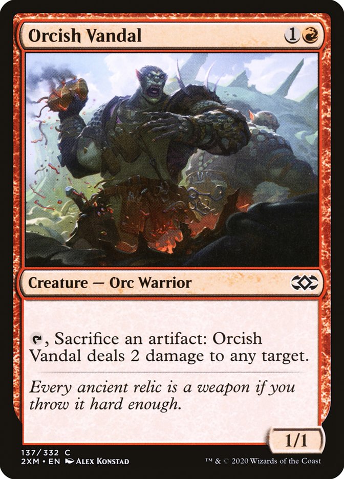 Orcish Vandal [Double Masters] | Play N Trade Winnipeg