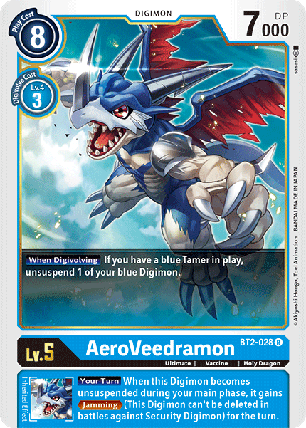 AeroVeedramon [BT2-028] [Release Special Booster Ver.1.5] | Play N Trade Winnipeg