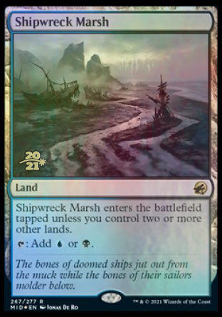 Shipwreck Marsh [Innistrad: Midnight Hunt Prerelease Promos] | Play N Trade Winnipeg