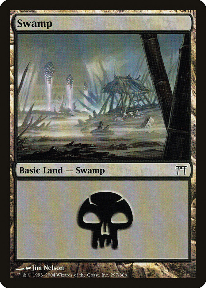 Swamp (297) [Champions of Kamigawa] | Play N Trade Winnipeg