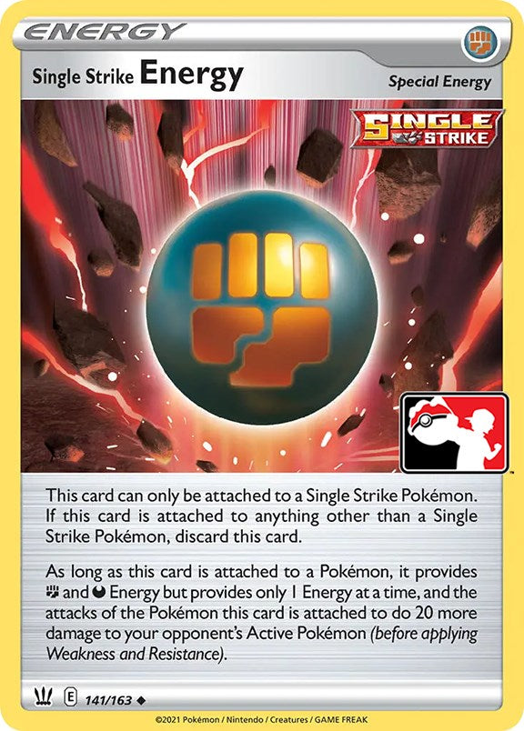 Single Strike Energy (141/163) [Prize Pack Series Two] | Play N Trade Winnipeg