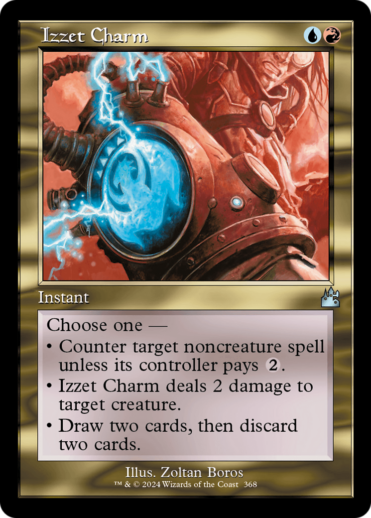 Izzet Charm (Retro Frame) [Ravnica Remastered] | Play N Trade Winnipeg