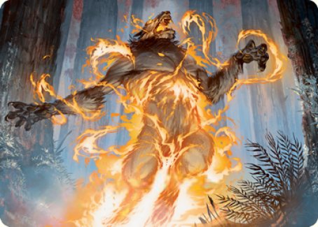 Burn the Accursed Art Card [Innistrad: Midnight Hunt Art Series] | Play N Trade Winnipeg