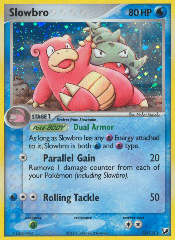 Slowbro (13/115) [EX: Unseen Forces] | Play N Trade Winnipeg