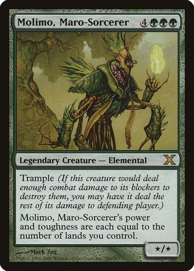 Molimo, Maro-Sorcerer [Tenth Edition] | Play N Trade Winnipeg