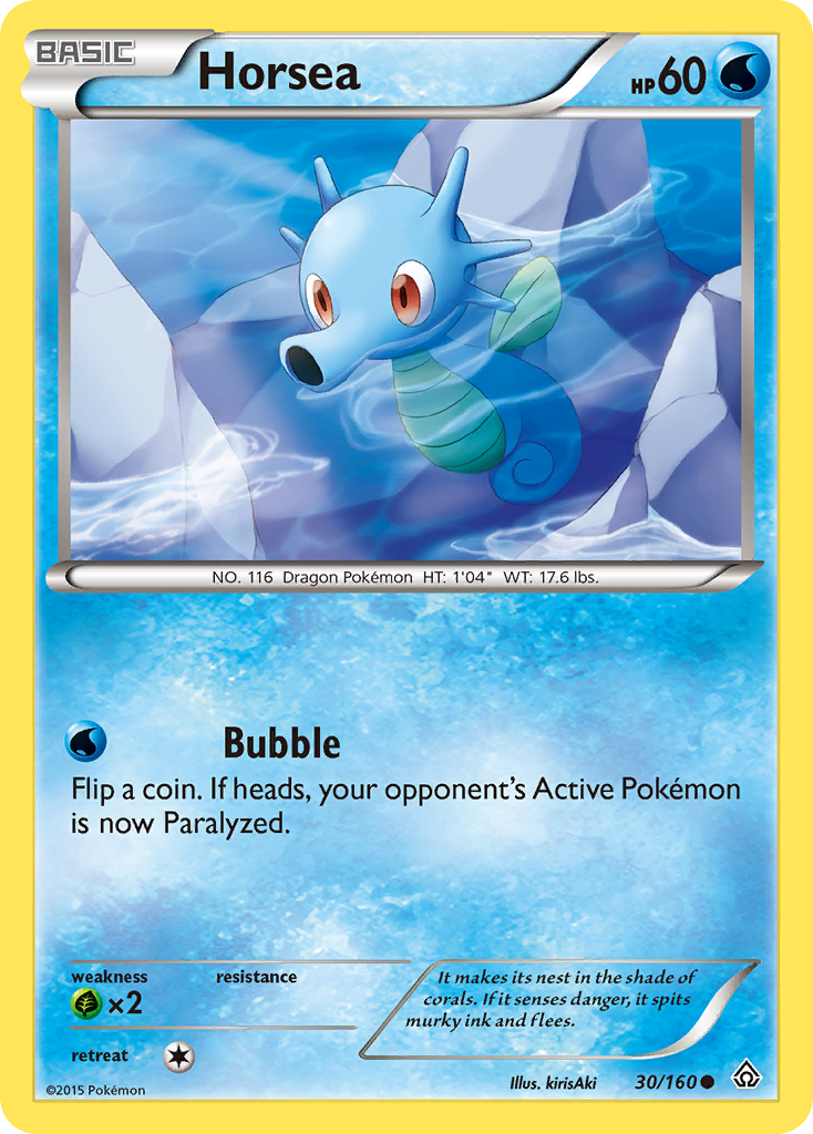 Horsea (30/160) [XY: Primal Clash] | Play N Trade Winnipeg