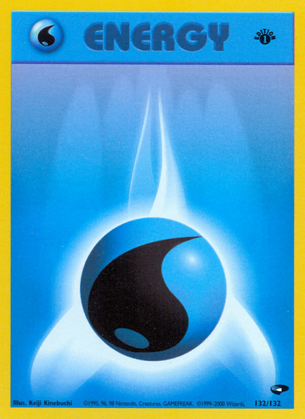 Water Energy (132/132) [Gym Challenge 1st Edition] | Play N Trade Winnipeg