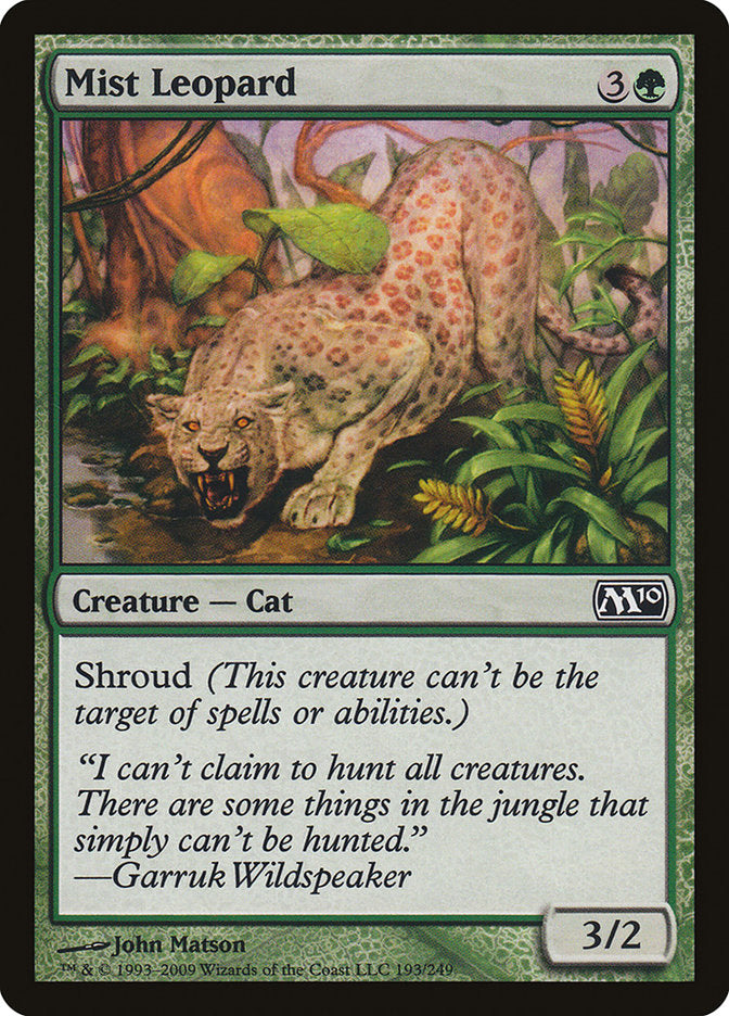 Mist Leopard [Magic 2010] | Play N Trade Winnipeg