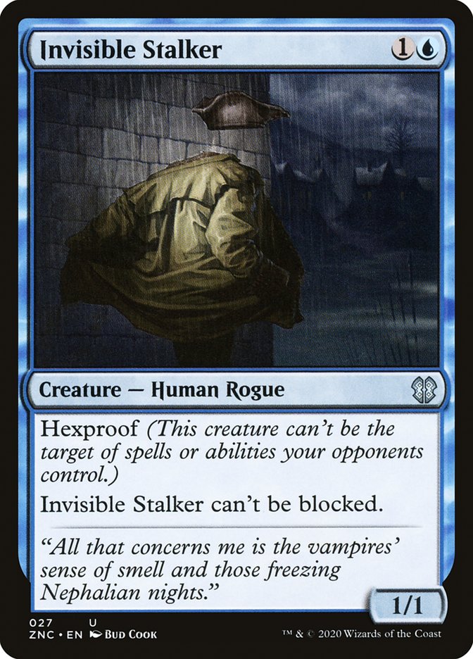 Invisible Stalker [Zendikar Rising Commander] | Play N Trade Winnipeg