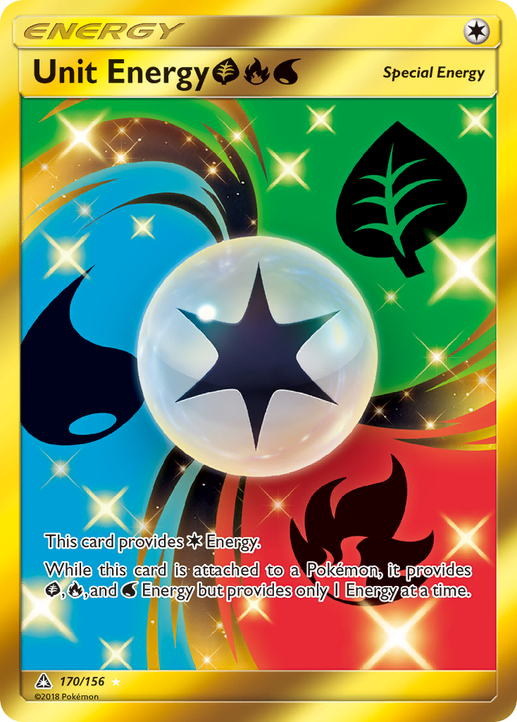 Unit Energy (170/156) (Grass, Fire, Water) [Sun & Moon: Ultra Prism] | Play N Trade Winnipeg