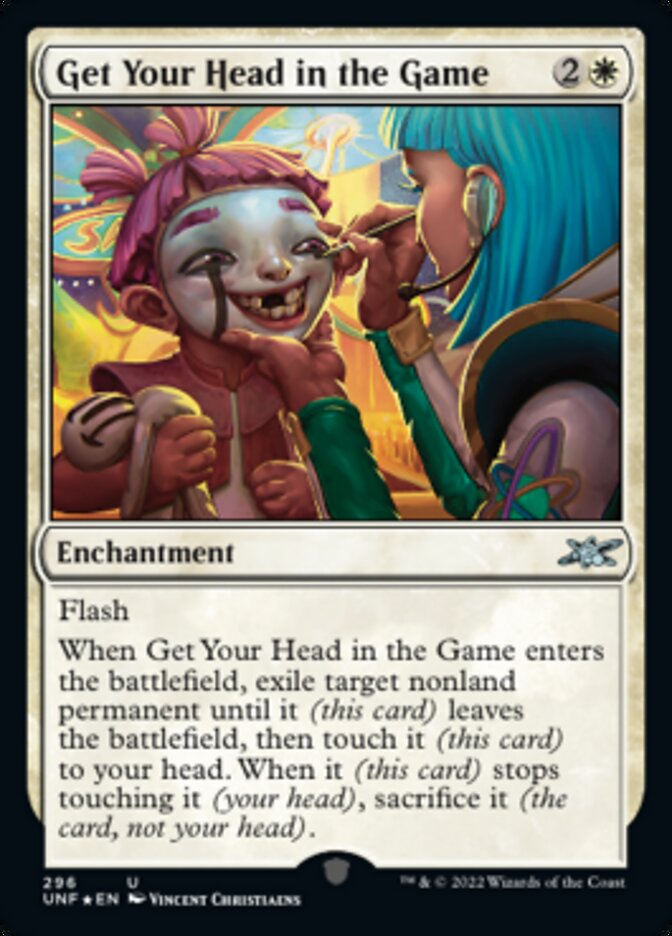 Get Your Head in the Game (Galaxy Foil) [Unfinity] | Play N Trade Winnipeg