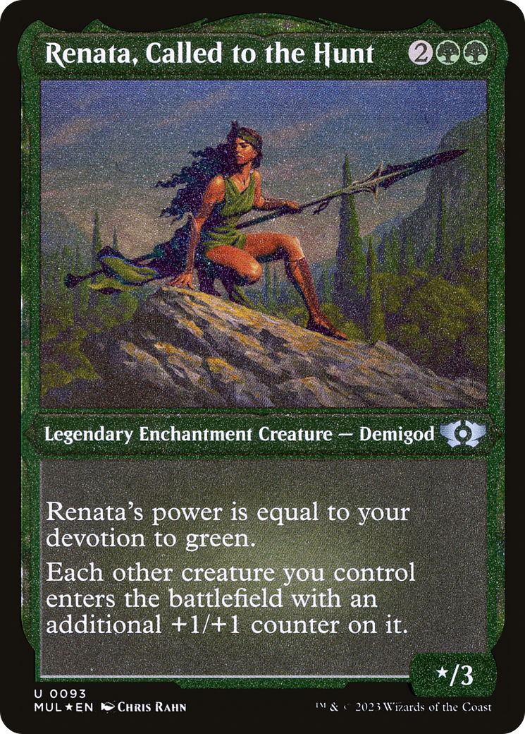 Renata, Called to the Hunt (Foil Etched) [Multiverse Legends] | Play N Trade Winnipeg