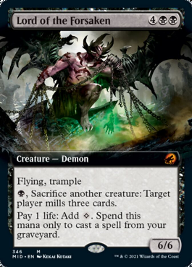 Lord of the Forsaken (Extended) [Innistrad: Midnight Hunt] | Play N Trade Winnipeg