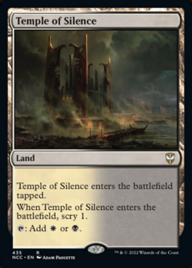 Temple of Silence [Streets of New Capenna Commander] | Play N Trade Winnipeg