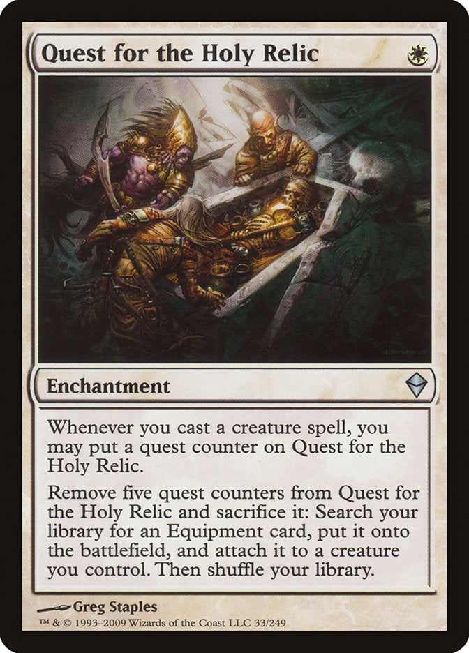 Quest for the Holy Relic [Zendikar] | Play N Trade Winnipeg