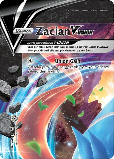 Zacian V-Union (SWSH163) [Sword & Shield: Black Star Promos] | Play N Trade Winnipeg