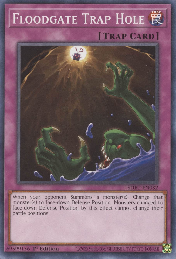 Floodgate Trap Hole [SDBT-EN032] Common | Play N Trade Winnipeg