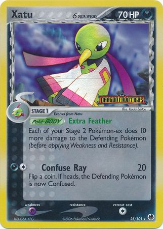 Xatu (25/101) (Delta Species) (Stamped) [EX: Dragon Frontiers] | Play N Trade Winnipeg