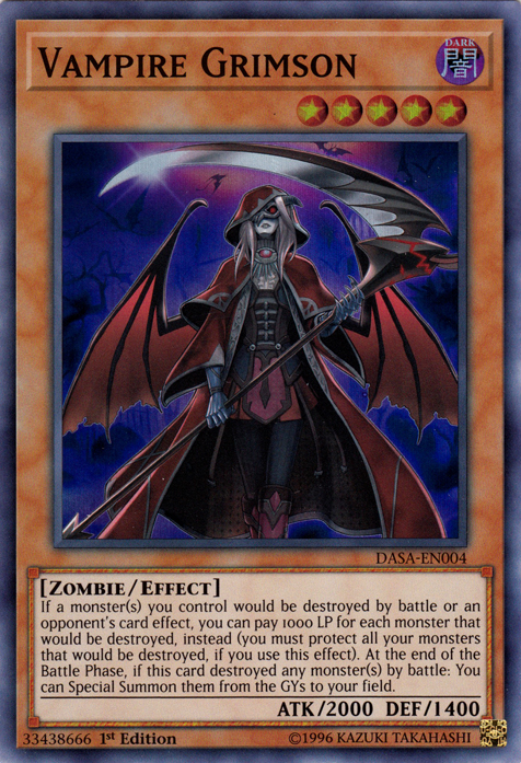 Vampire Grimson [DASA-EN004] Super Rare | Play N Trade Winnipeg
