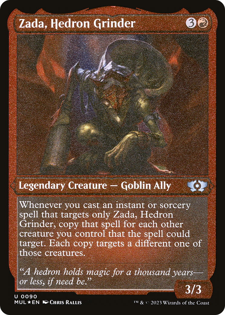 Zada, Hedron Grinder (Foil Etched) [Multiverse Legends] | Play N Trade Winnipeg