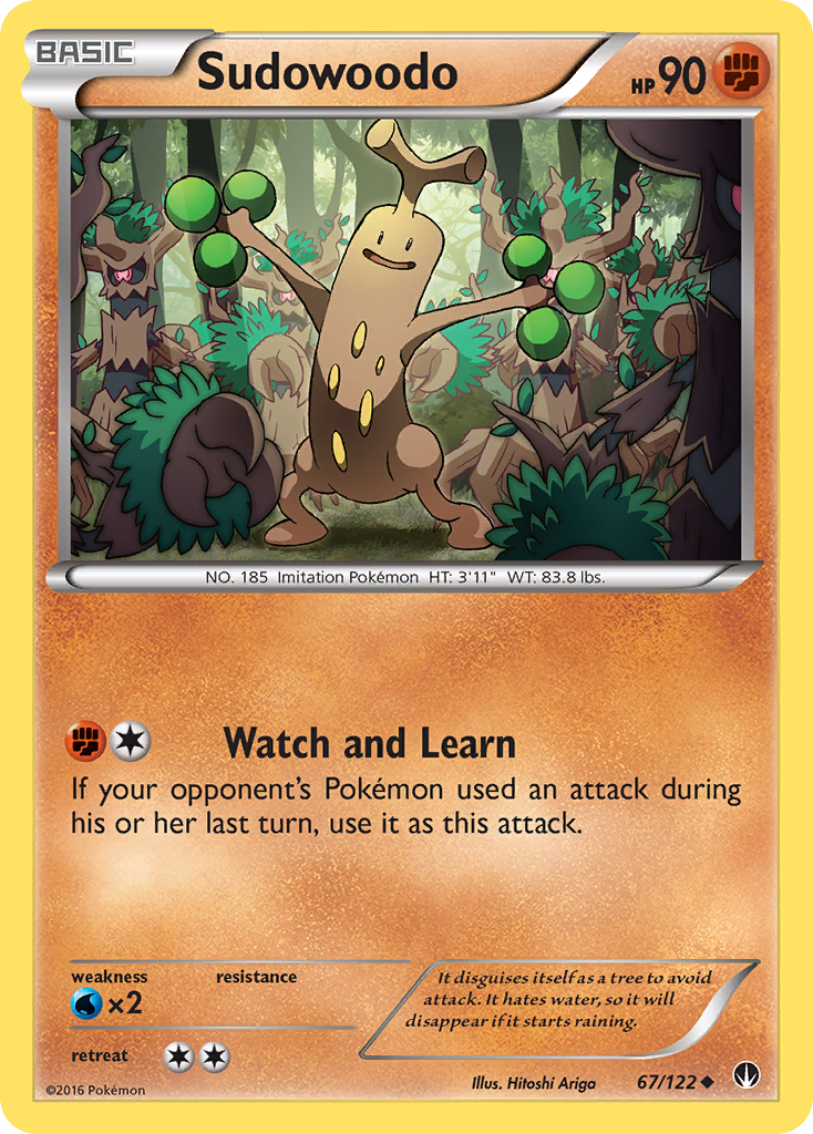 Sudowoodo (67/122) [XY: BREAKpoint] | Play N Trade Winnipeg