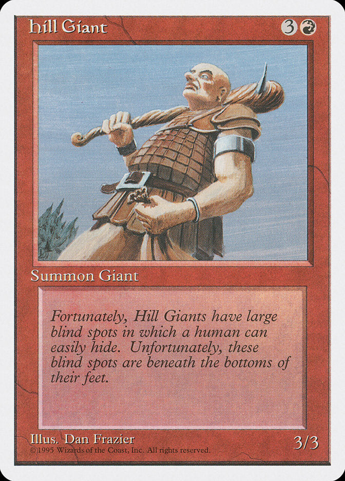 Hill Giant [Fourth Edition] | Play N Trade Winnipeg