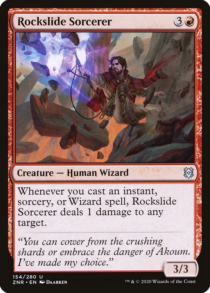 Rockslide Sorcerer [Zendikar Rising] | Play N Trade Winnipeg