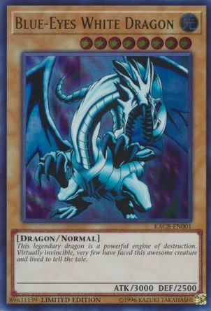 Blue-Eyes White Dragon [KACB-EN001] Ultra Rare | Play N Trade Winnipeg