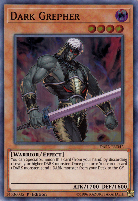 Dark Grepher [DASA-EN042] Super Rare | Play N Trade Winnipeg
