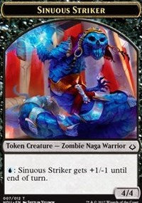 Sinuous Striker // Cat Double-sided Token [Hour of Devastation Tokens] | Play N Trade Winnipeg