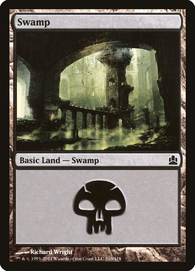 Swamp (310) [Commander 2011] | Play N Trade Winnipeg