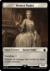 Human Noble // Food (0027) Double-Sided Token [Doctor Who Tokens] | Play N Trade Winnipeg