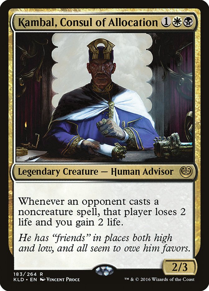 Kambal, Consul of Allocation [Kaladesh] | Play N Trade Winnipeg