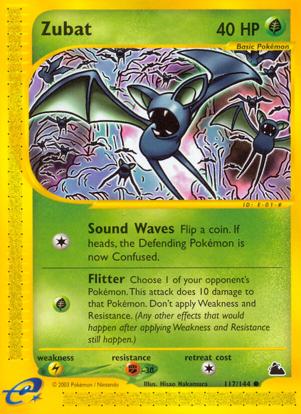 Zubat (117/144) [Skyridge] | Play N Trade Winnipeg