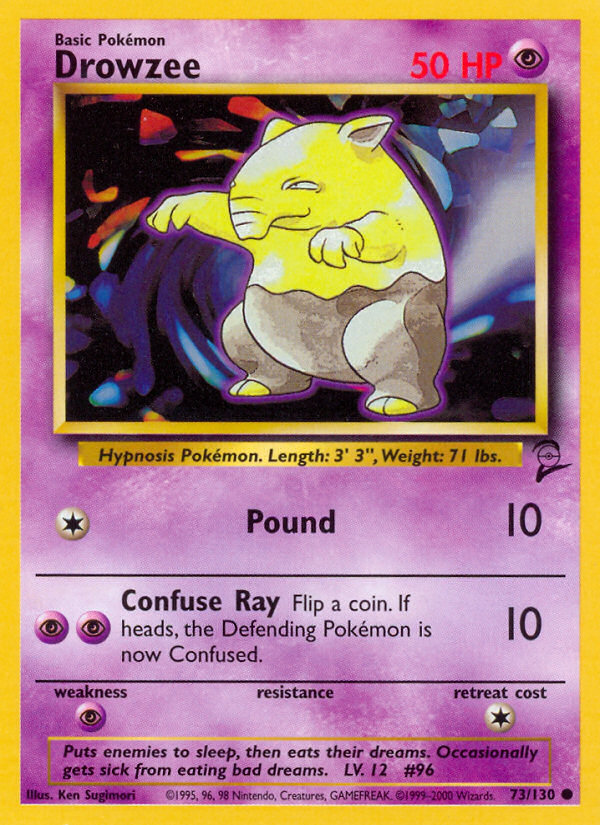 Drowzee (73/130) [Base Set 2] | Play N Trade Winnipeg