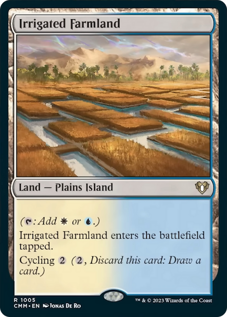 Irrigated Farmland [Commander Masters] | Play N Trade Winnipeg