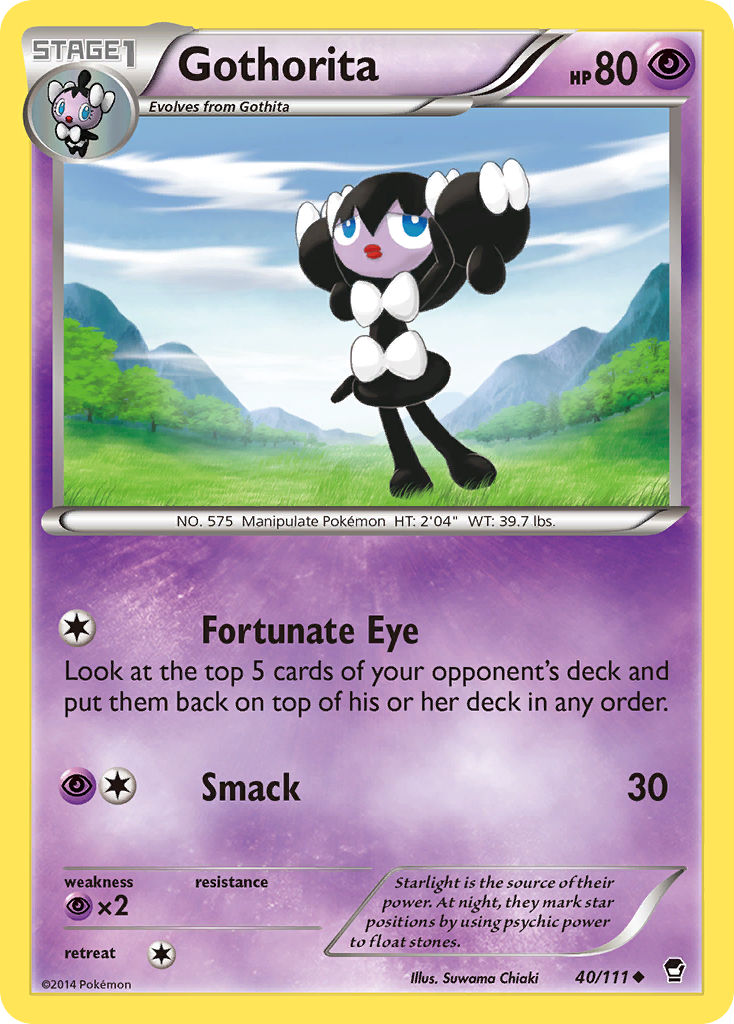 Gothorita (40/111) [XY: Furious Fists] | Play N Trade Winnipeg