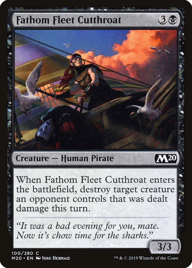 Fathom Fleet Cutthroat [Core Set 2020] | Play N Trade Winnipeg