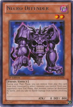 Necro Defender [EXVC-EN004] Rare | Play N Trade Winnipeg