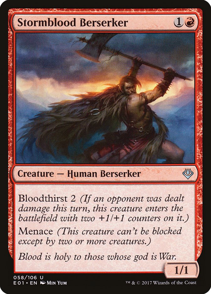 Stormblood Berserker [Archenemy: Nicol Bolas] | Play N Trade Winnipeg