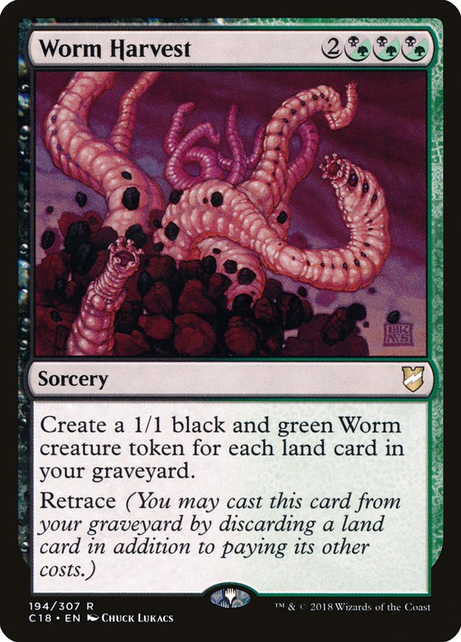 Worm Harvest [Commander 2018] | Play N Trade Winnipeg