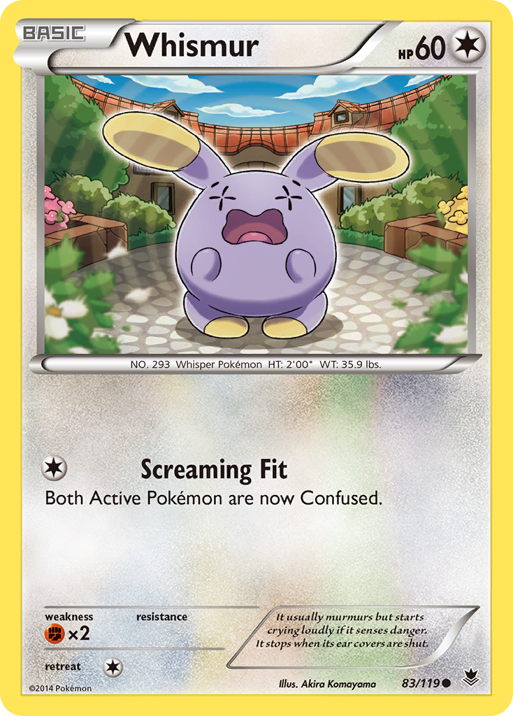 Whismur (83/119) [XY: Phantom Forces] | Play N Trade Winnipeg