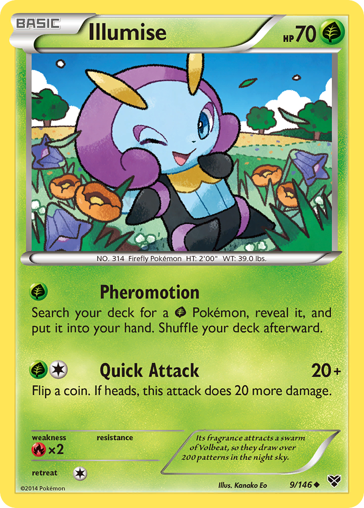 Illumise (9/146) [XY: Base Set] | Play N Trade Winnipeg