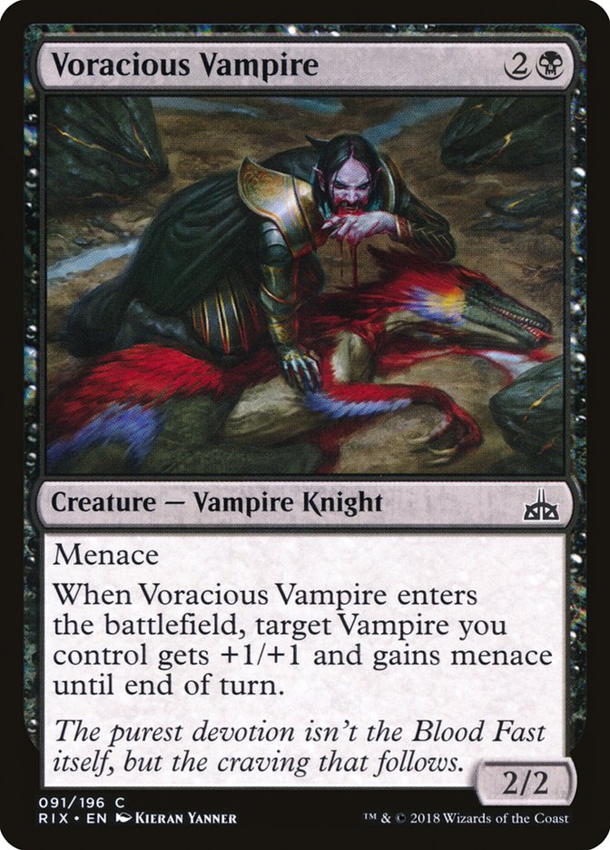 Voracious Vampire [Rivals of Ixalan] | Play N Trade Winnipeg