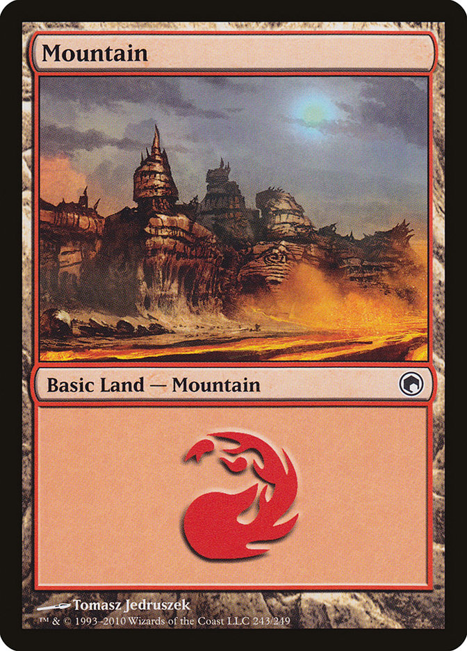 Mountain (243) [Scars of Mirrodin] | Play N Trade Winnipeg