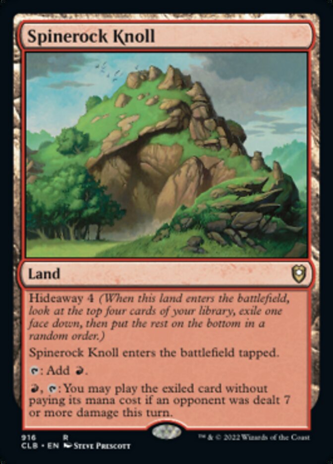 Spinerock Knoll [Commander Legends: Battle for Baldur's Gate] | Play N Trade Winnipeg
