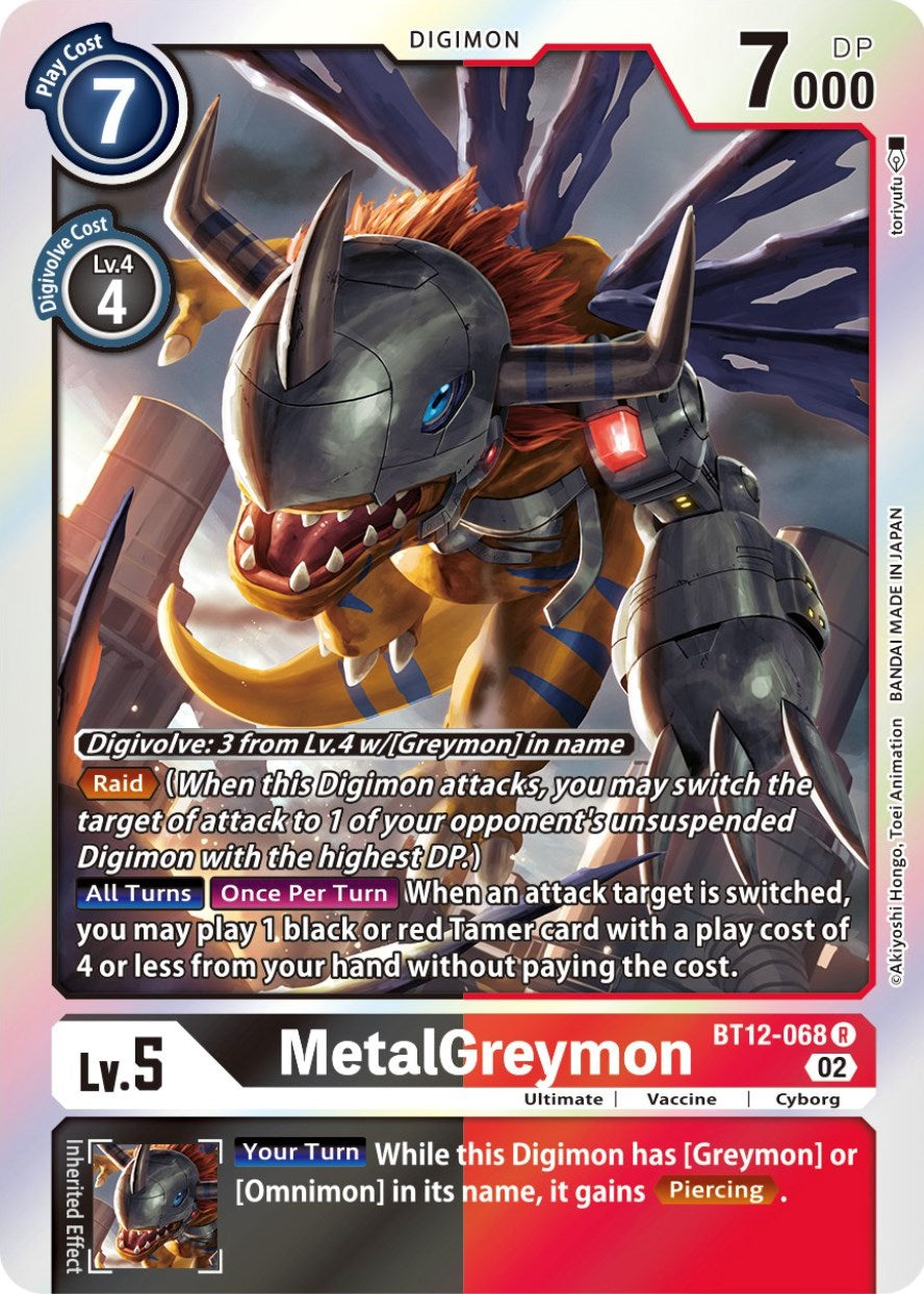 MetalGreymon [BT12-068] [Across Time] | Play N Trade Winnipeg