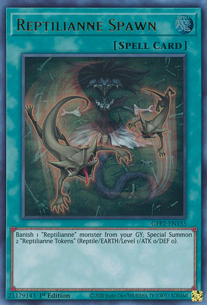 Reptilianne Spawn [GFP2-EN155] Ultra Rare | Play N Trade Winnipeg