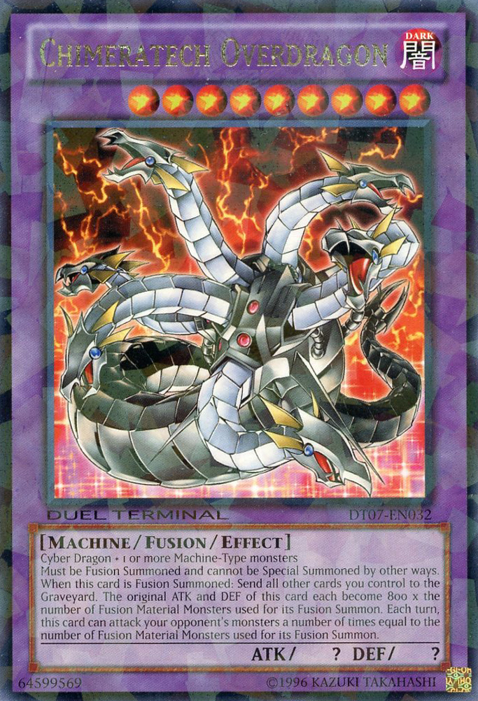 Chimeratech Overdragon [DT07-EN032] Rare | Play N Trade Winnipeg