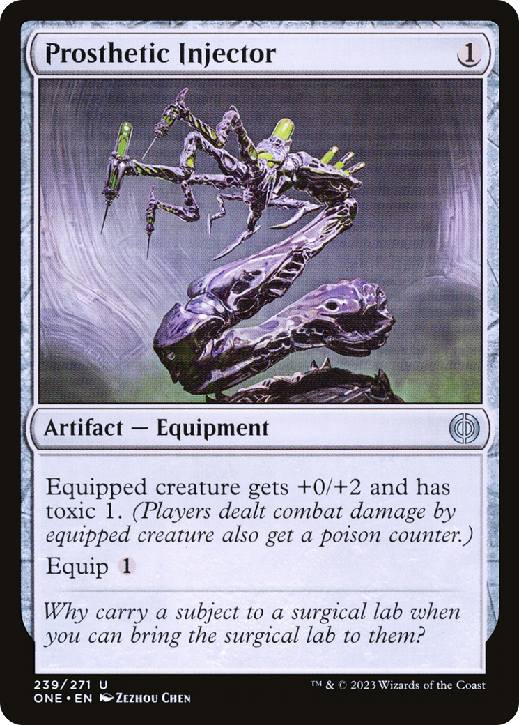 Prosthetic Injector [Phyrexia: All Will Be One] | Play N Trade Winnipeg